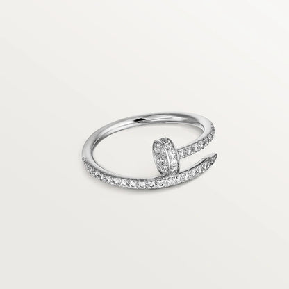 [Regal Jewels]JUSTE RING 1.8MM SILVER DIAMONDS