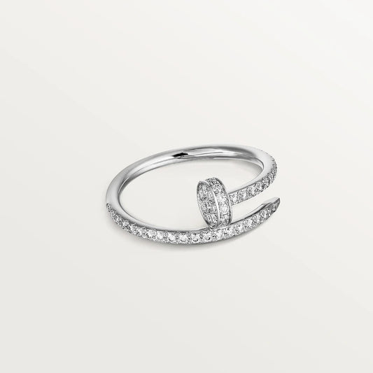 [Regal Jewels]JUSTE RING 1.8MM SILVER DIAMONDS