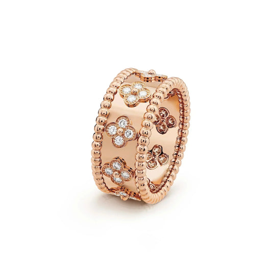 [Regal Jewels]CLOVER KALEIDOSCOPE RING 10MM