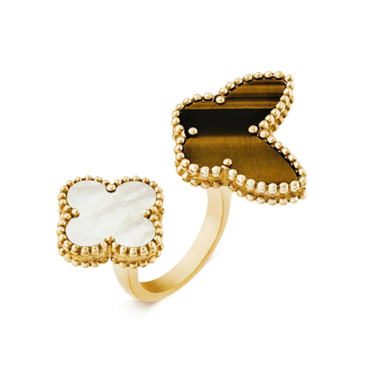 [Regal Jewels]LUCKY BETWEEN THE FINGER RING